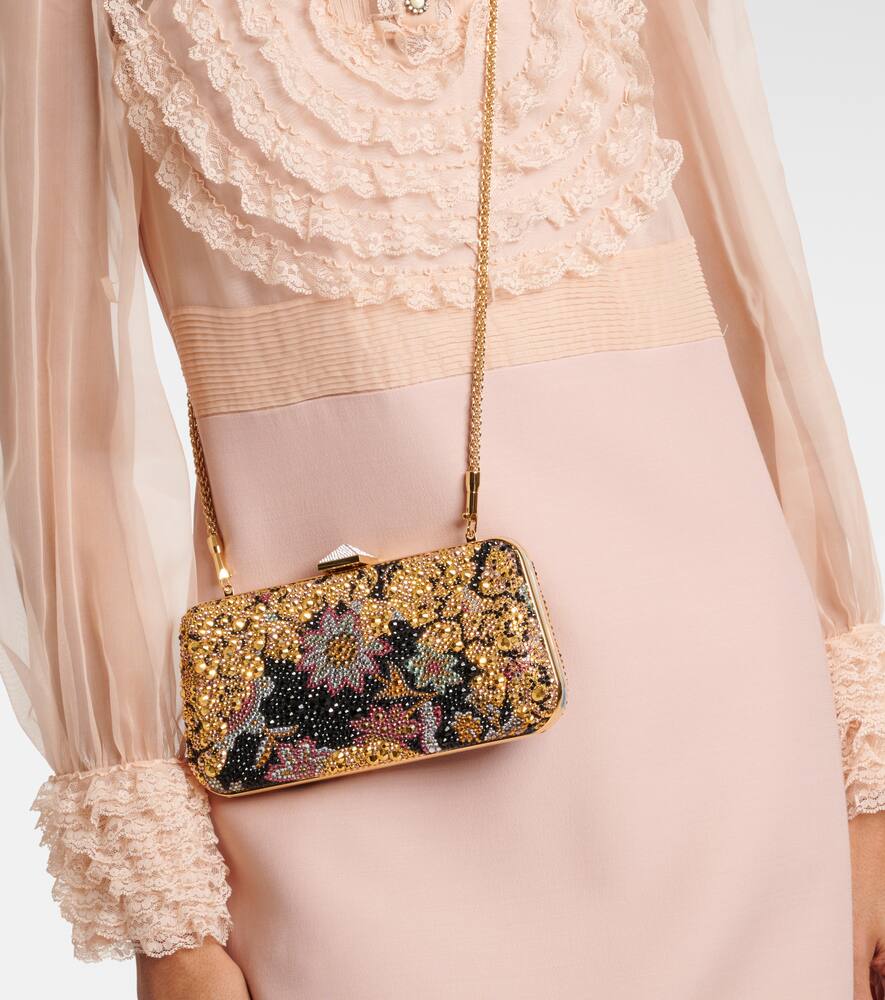Valentino Garavani Carry Secrets embellished clutch