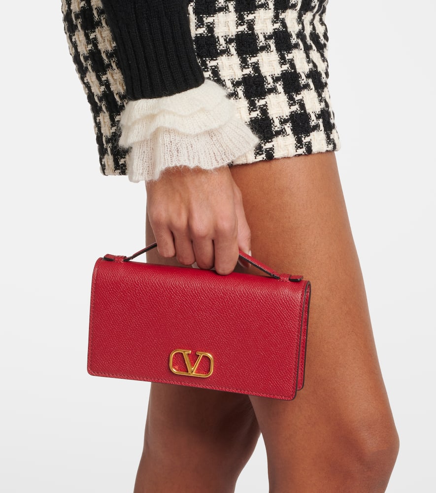 Valentino Garavani VLogo Small leather crossbody bag