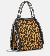 Stella McCartney Falabella Mini leopard-print tote bag