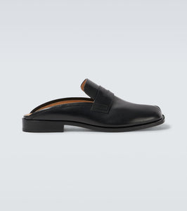 Maison Margiela Tabi City leather mules