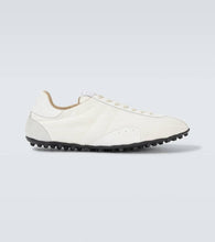Maison Margiela Sprinters leather-trimmed sneakers