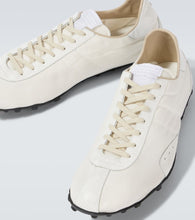 Maison Margiela Sprinters leather-trimmed sneakers