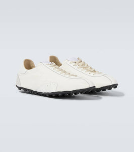 Maison Margiela Sprinters leather-trimmed sneakers