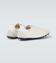 Maison Margiela Sprinters leather-trimmed sneakers
