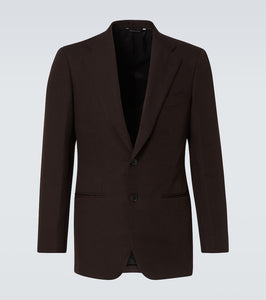 Saman Amel Wool twill blazer