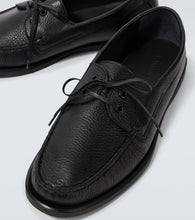 Saman Amel City Moc leather loafers