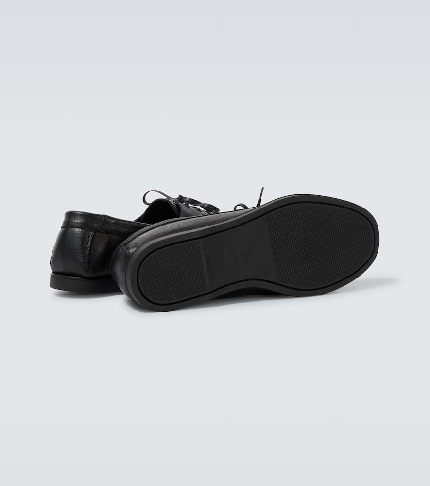 Saman Amel City Moc leather loafers