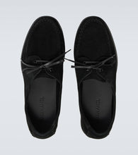 Saman Amel City Moc suede boat shoes