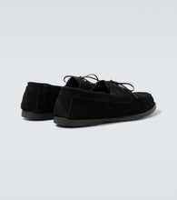 Saman Amel City Moc suede boat shoes