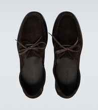 Saman Amel City Moc suede boat shoes