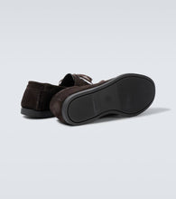 Saman Amel City Moc suede boat shoes