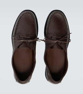 Saman Amel City Moc leather loafers