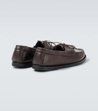 Saman Amel City Moc leather loafers