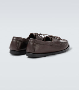 Saman Amel City Moc leather loafers