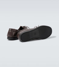 Saman Amel City Moc leather loafers