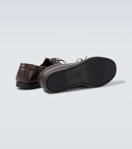 Saman Amel City Moc leather loafers