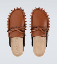JW Anderson Ruffled leather mules