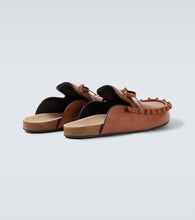 JW Anderson Ruffled leather mules