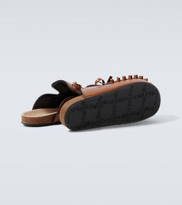 JW Anderson Ruffled leather mules