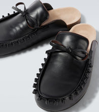 JW Anderson Ruffled leather mules