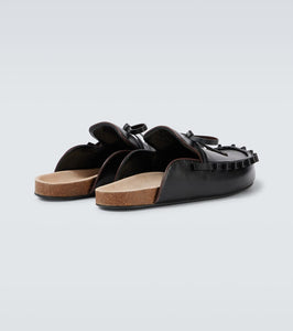 JW Anderson Ruffled leather mules