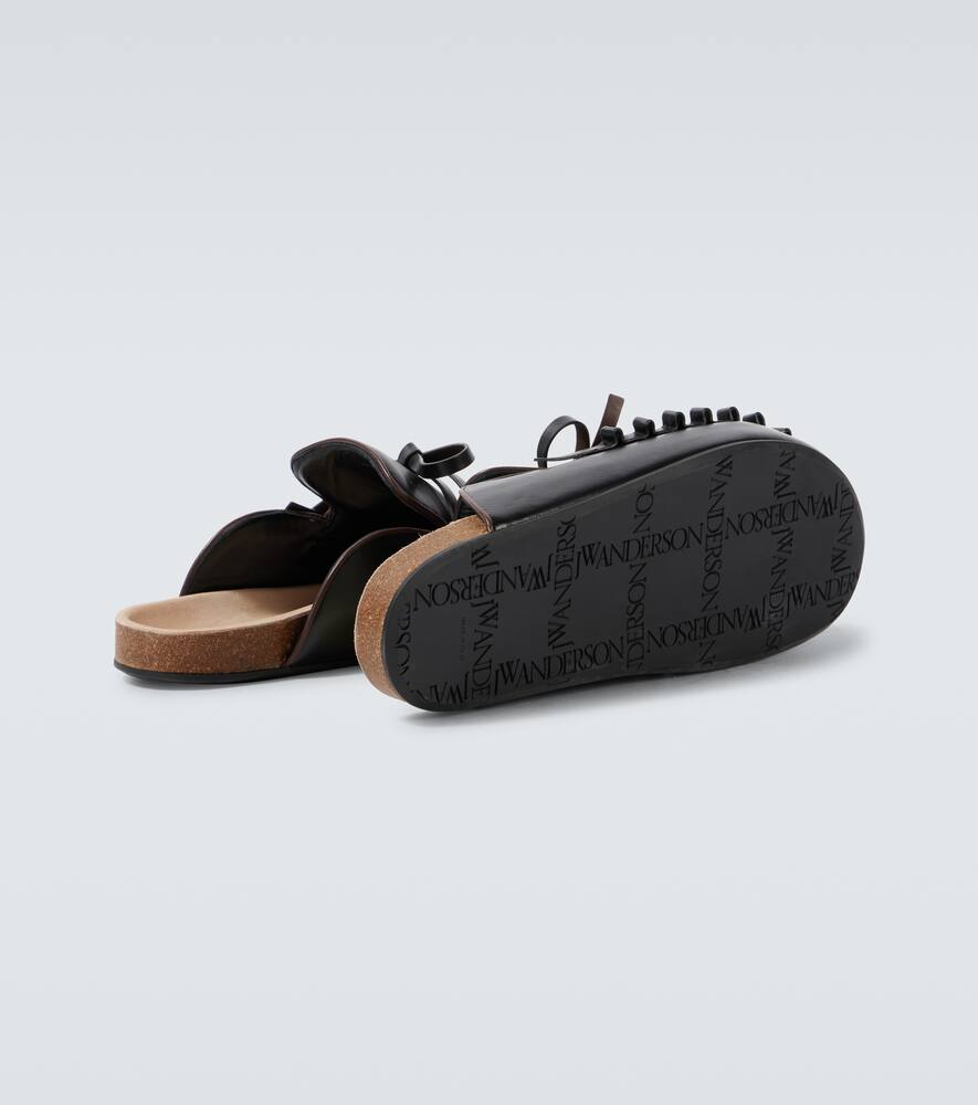 JW Anderson Ruffled leather mules