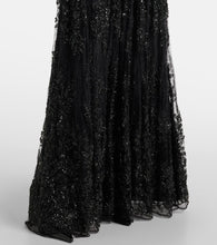 Elie Saab Sequined lace gown