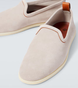 Loro Piana Venice Walk suede loafers