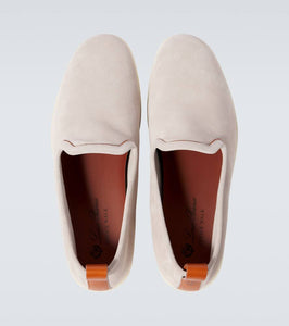 Loro Piana Venice Walk suede loafers