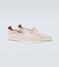 Loro Piana Venice Walk suede loafers