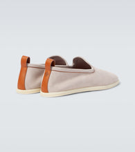 Loro Piana Venice Walk suede loafers