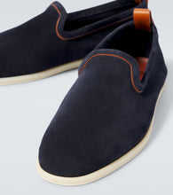 Loro Piana Venice Walk suede loafers