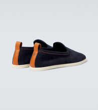 Loro Piana Venice Walk suede loafers