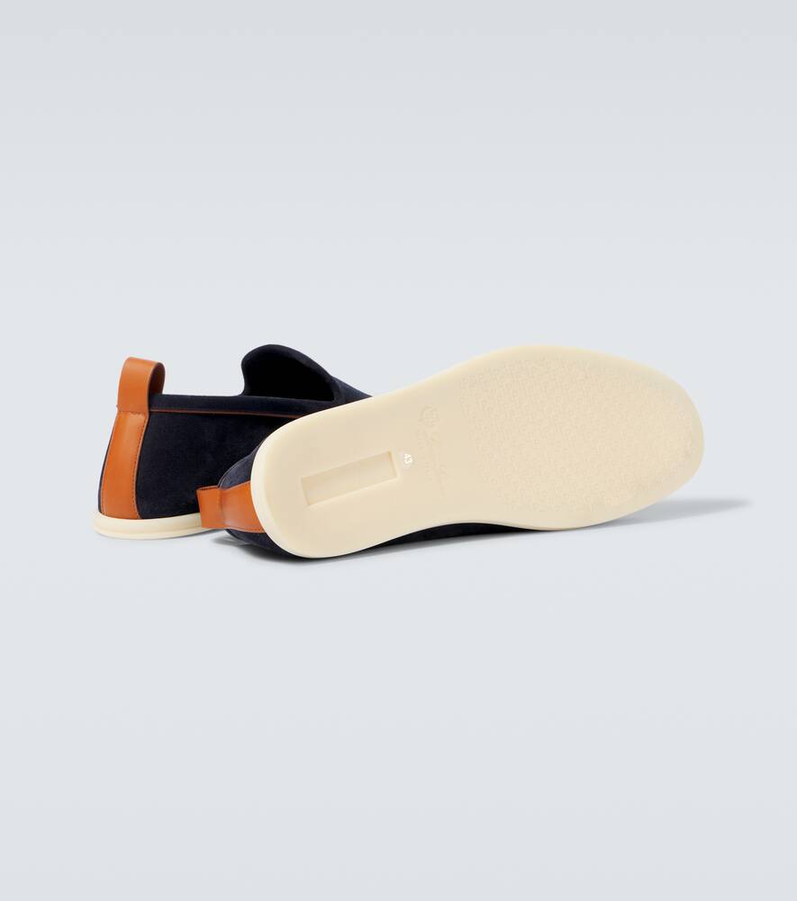 Loro Piana Venice Walk suede loafers