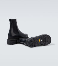 Sacai Leather Chelsea boots