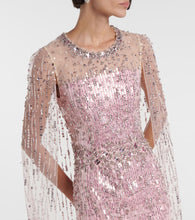 Jenny Packham Lux sequined gown