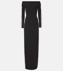 Jenny Packham Charisma embellished cr√É¬™pe gown