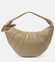 Lemaire Fortune Croissant leather shoulder bag. Shop Lemaire Shoulder Bags for women now.