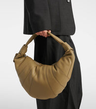 Lemaire Fortune Croissant leather shoulder bag