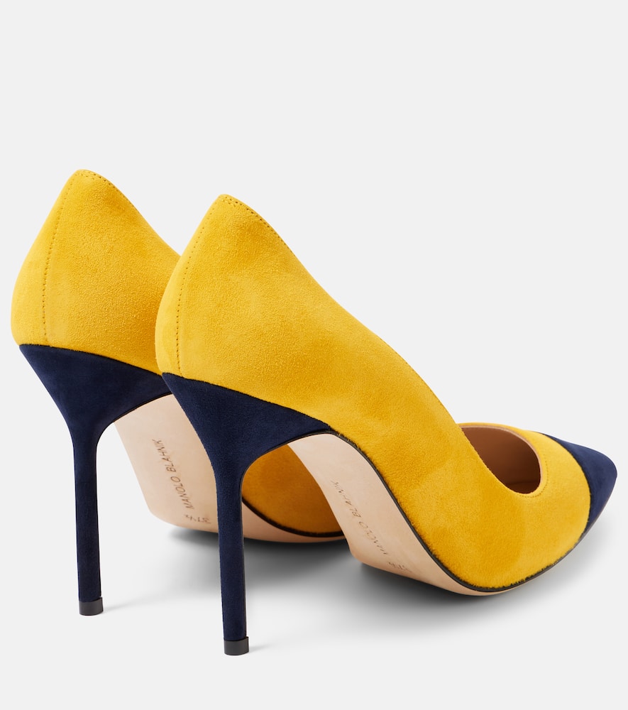 Manolo Blahnik Capcour 105 suede pumps