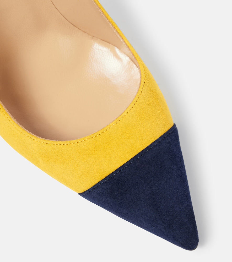 Manolo Blahnik Capcour 105 suede pumps
