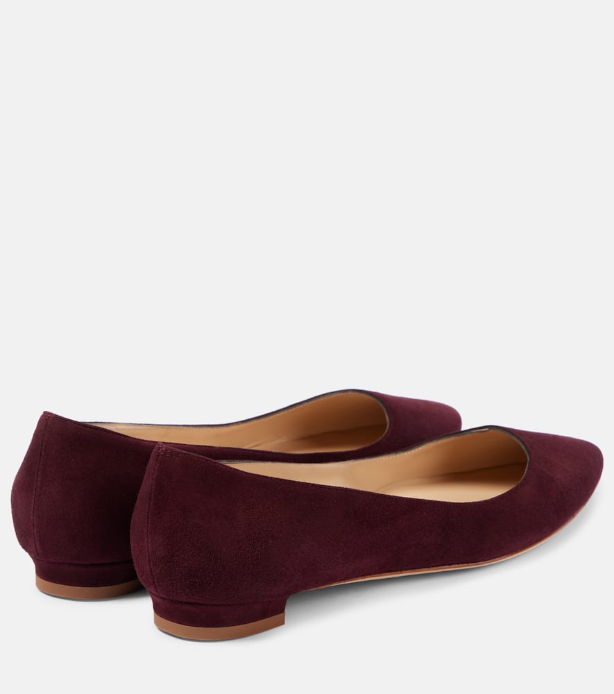 Manolo Blahnik BB suede ballet flats