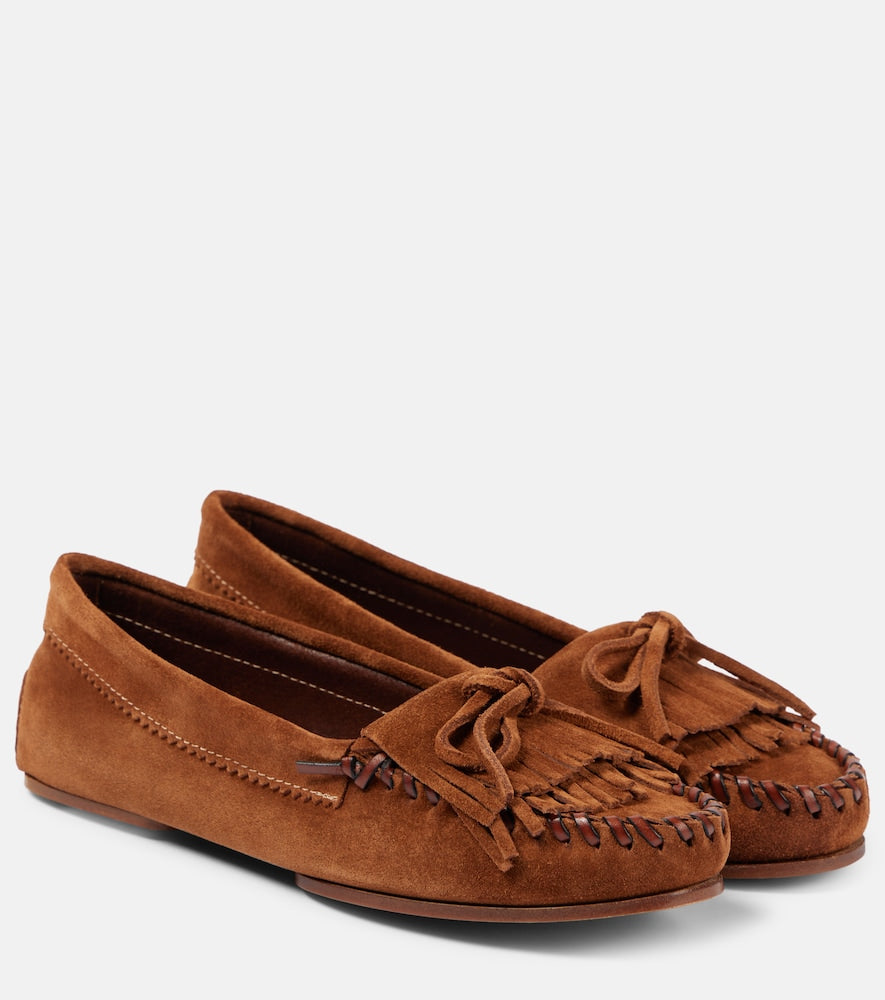 Paris Texas Indiana suede loafers