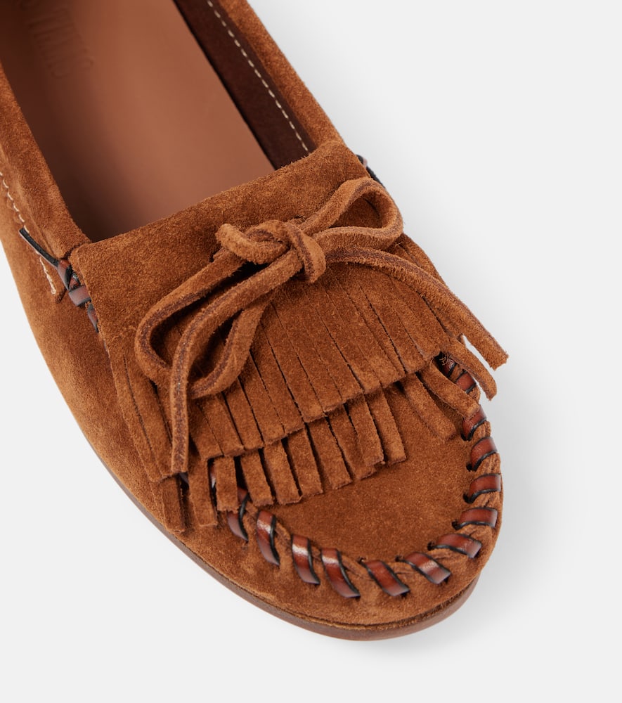 Paris Texas Indiana suede loafers