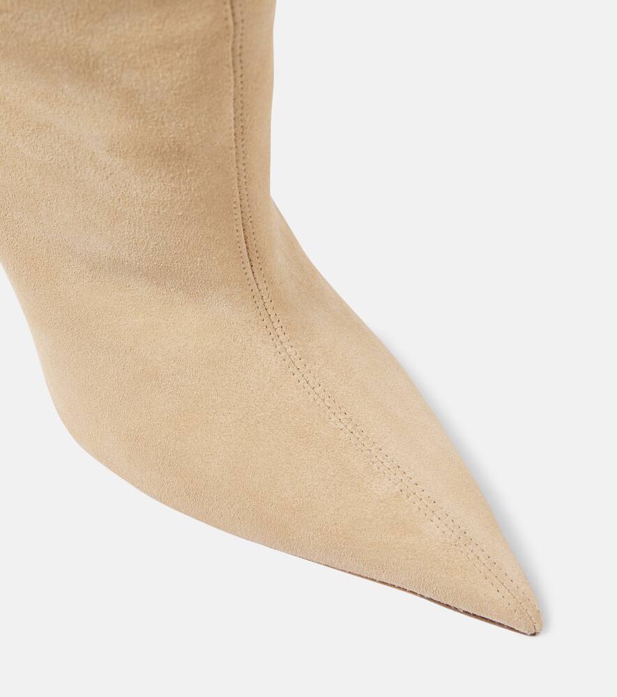 Paris Texas Nina 105 suede knee-high boots