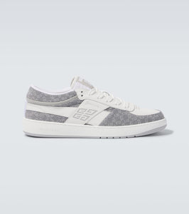 Givenchy G Move leather and denim sneakers