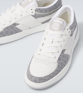 Givenchy G Move leather and denim sneakers