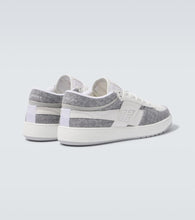 Givenchy G Move leather and denim sneakers