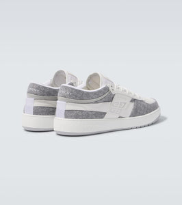 Givenchy G Move leather and denim sneakers