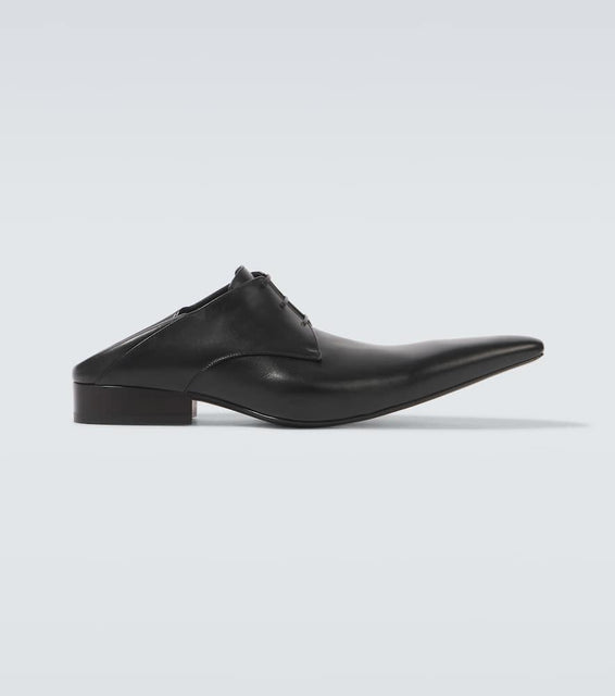 Balenciaga Opera leather Derby shoes